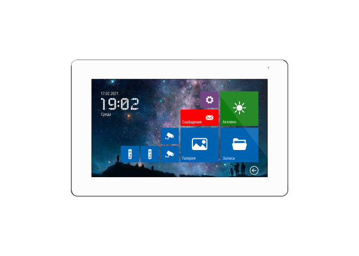 FREEDOM 7 FHD, 7" монитор видеодомофона с сенсорным экраном и записью