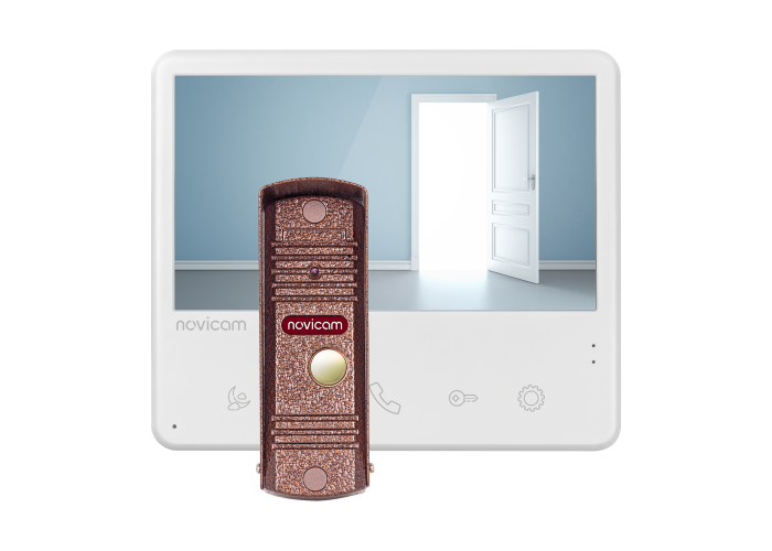 UNIT 7 KIT, комплект из 7" монитора и вызывной панели