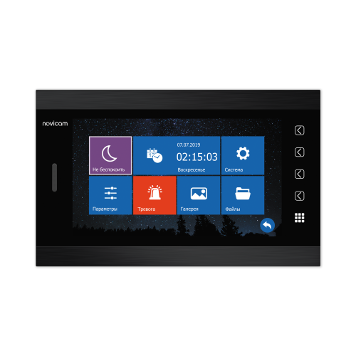MAGIC 10 HD DARK, 10" монитор видеодомофона с записью