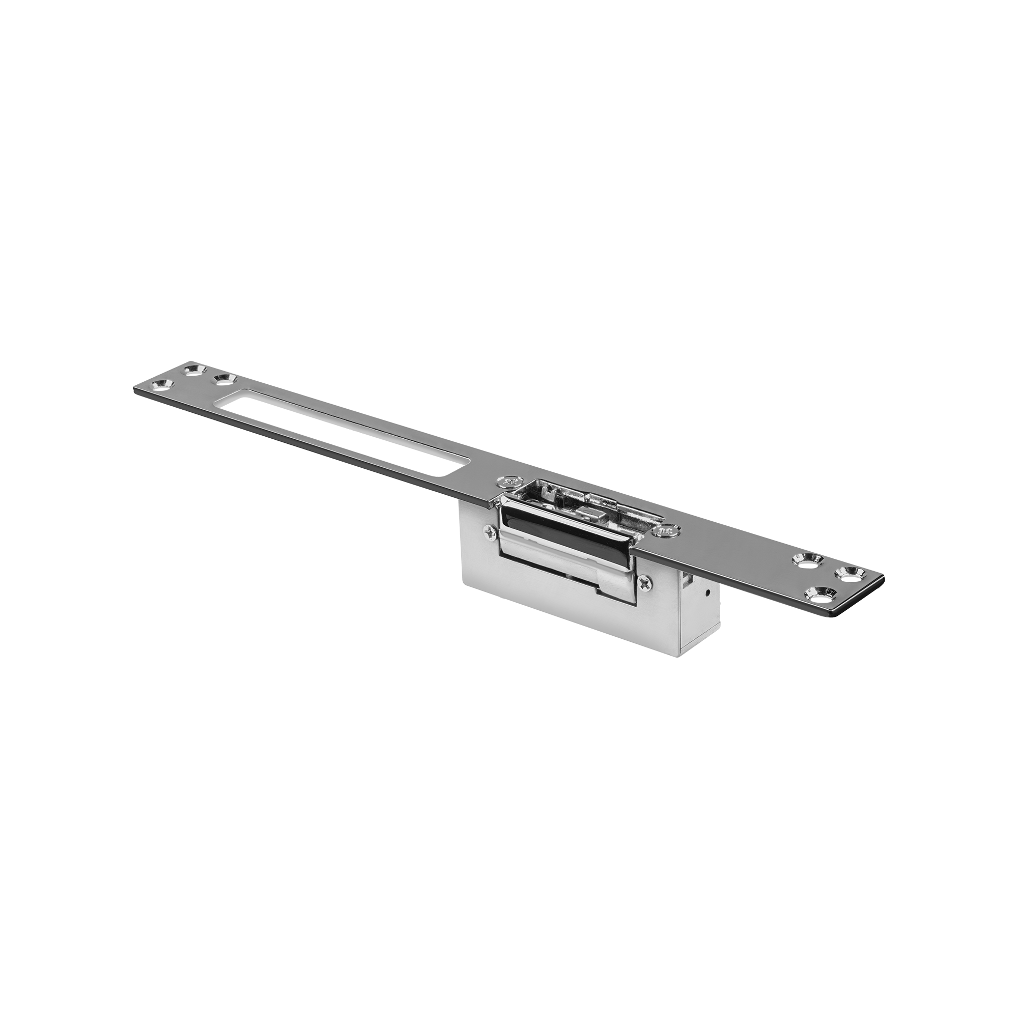 DL1LP NC, Н.З. электромеханическая защёлка с длинной планкой