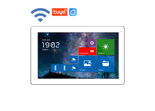 FREEDOM 10 FHD WIFI, 10" сенсорный монитор видеодомофона с записью и переадресацией на телефон