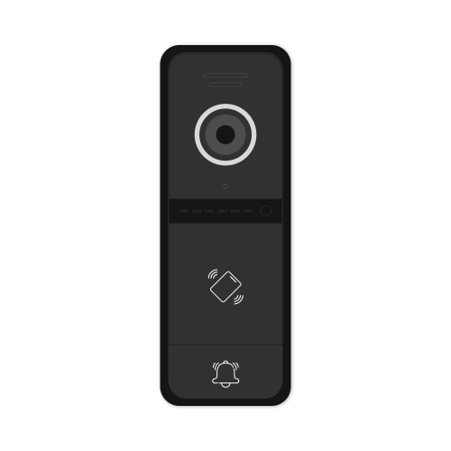 FANTASY MR FHD BLACK, вызывная панель со СКУД и считывателем