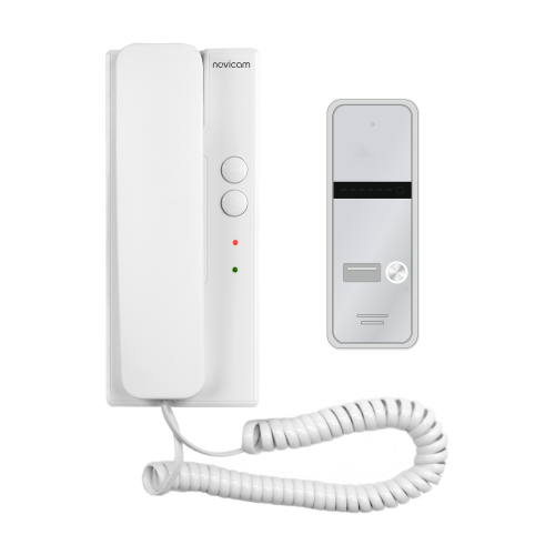 VOICE KIT, комплект аудиодомофона состоящий из аудиотрубка и вызывной панели