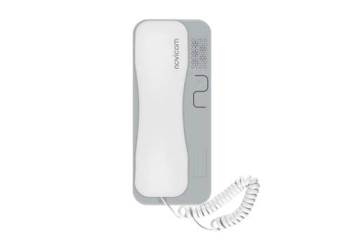 VOICE C WHITE GREY, аудиотрубка для координатного домофона