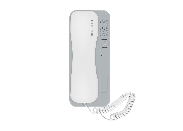 VOICE C WHITE GREY, аудиотрубка для координатного домофона