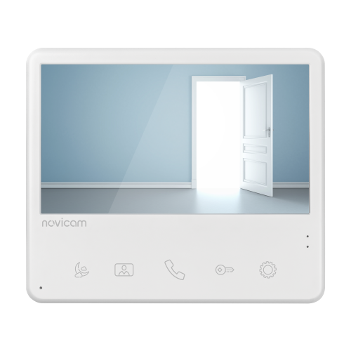 UNIT 7C, 7" монитор видедомофона с координатным модулем