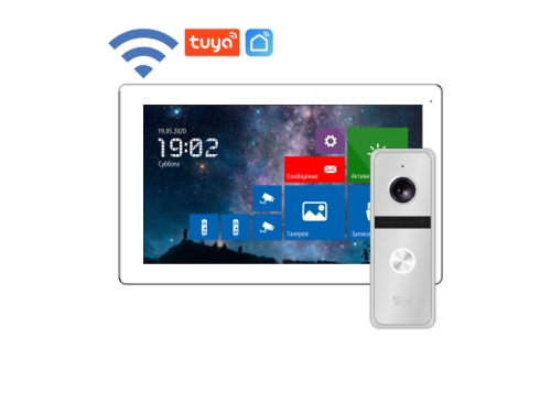 FREEDOM 10 FHD WIFI KIT, комплект из 10" сенсорного монитора и вызывной панели