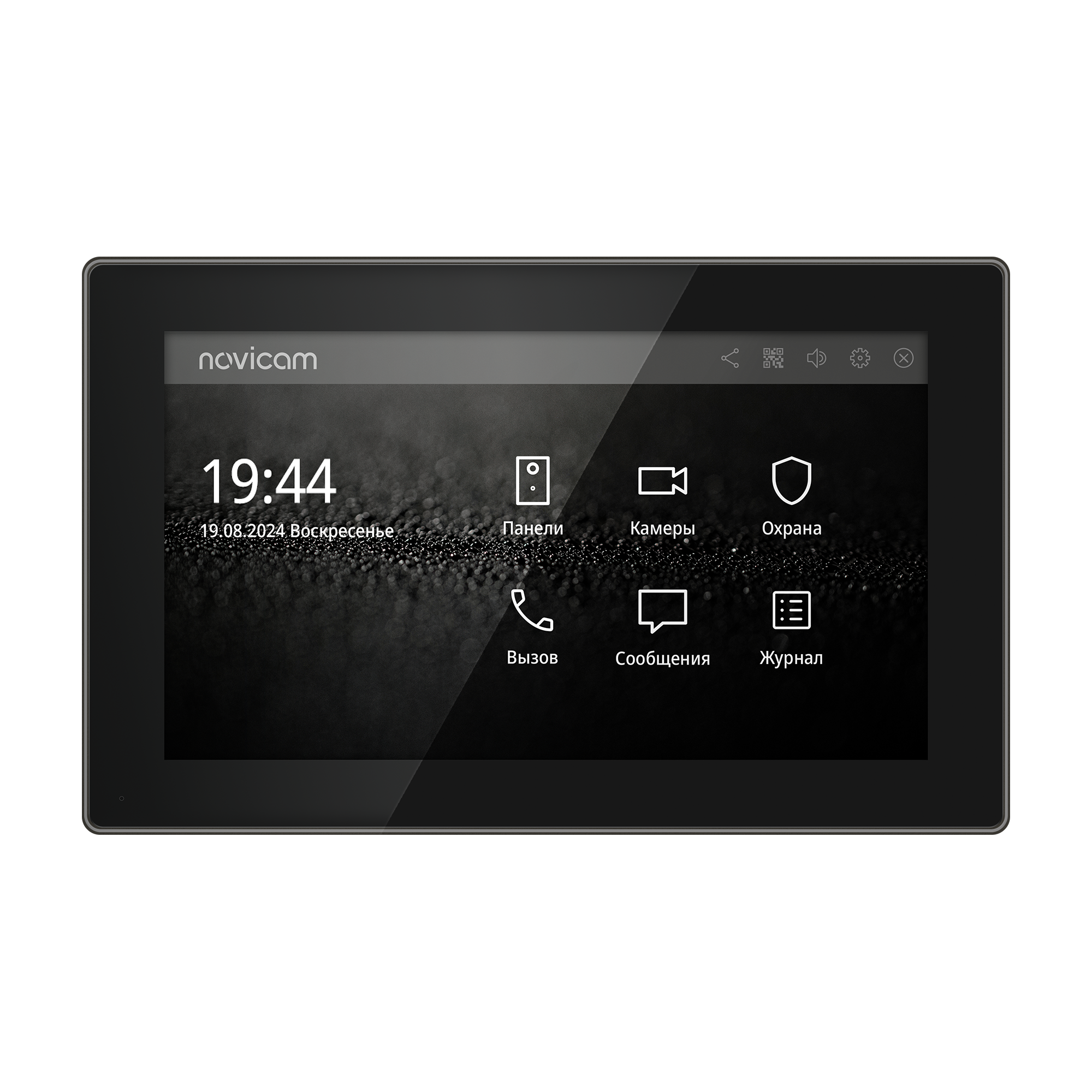 ACE 10 IP BLACK, 10" IP монитор видеодомофона с сенсорным экраном — изображение 3