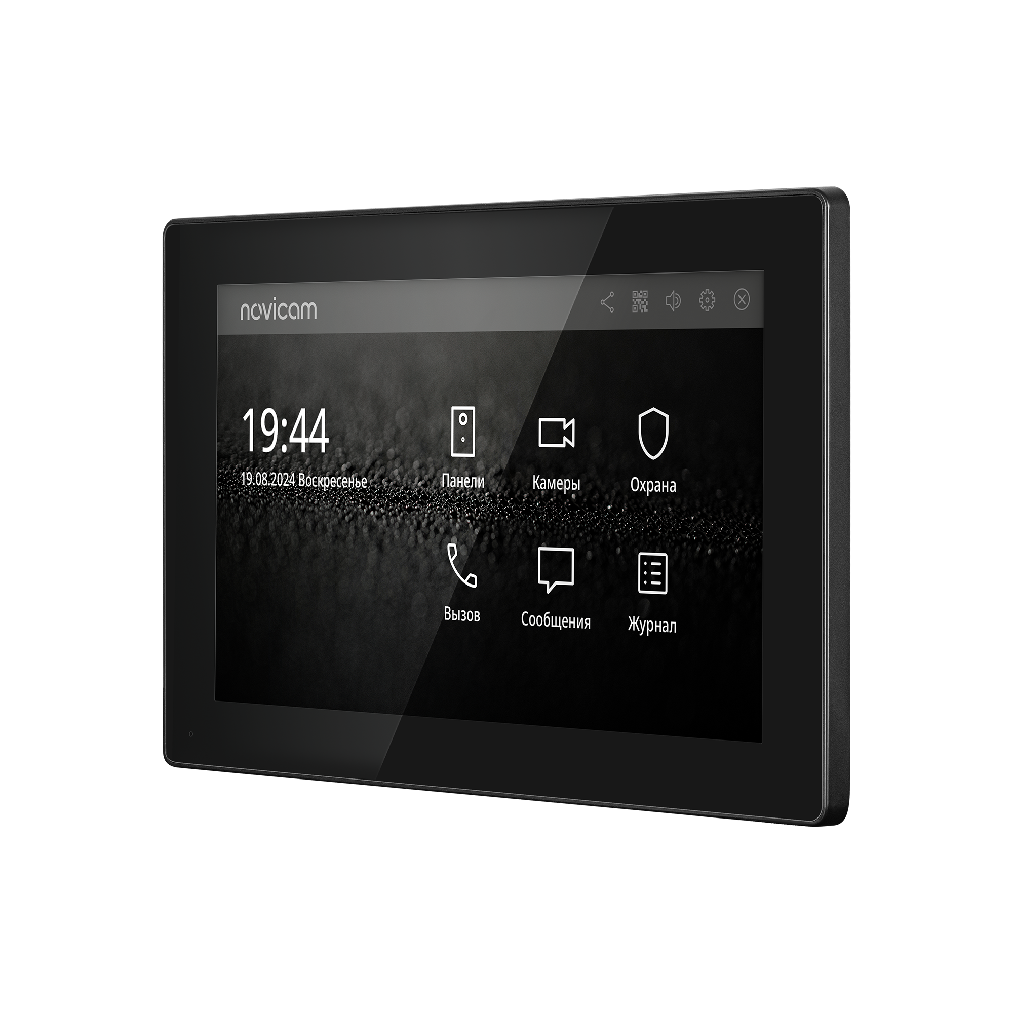 ACE 10 IP BLACK, 10" IP монитор видеодомофона с сенсорным экраном — изображение 7